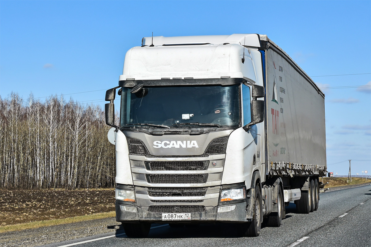 Марий Эл, № А 087 НК 12 — Scania ('2016) R440 Марий Эл, № А 087 НК 12 — Scania ('2016) R440