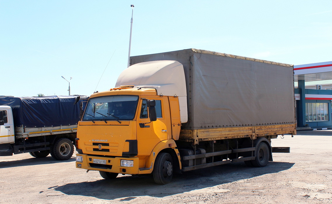 Псковская область, № К 621 ЕТ 60 — КамАЗ-4308-C3(79)