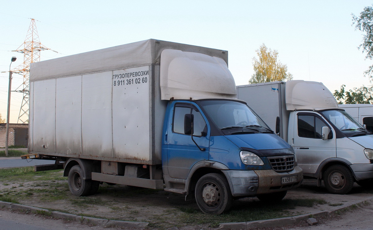 Псковская область, № Х 658 ЕТ 60 — ГАЗ-33106 "Валдай"