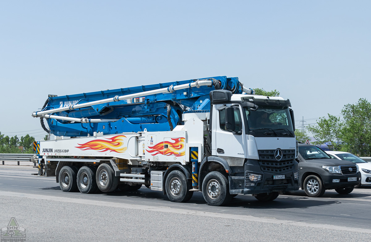 Шымкент, № 378 ADB 17 — Mercedes-Benz Arocs (общ.м)