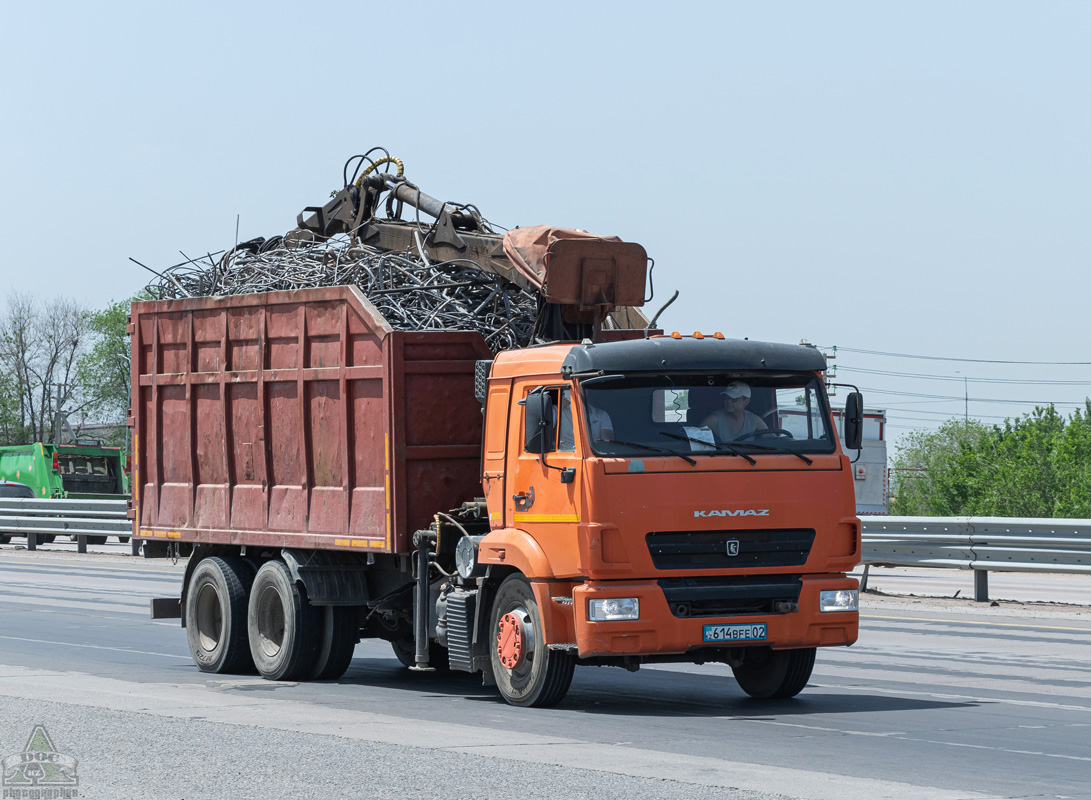 Алматы, № 614 BFE 02 — КамАЗ-65115 (общая модель)