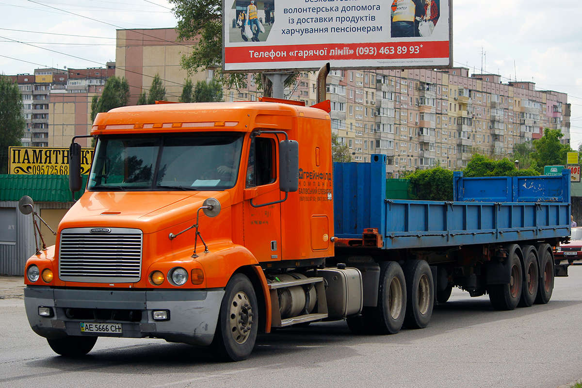 Днепропетровская область, № АЕ 5666 СН — Freightliner Century Class Днепропетровская область, № АЕ 5666 СН — Freightliner Century Class