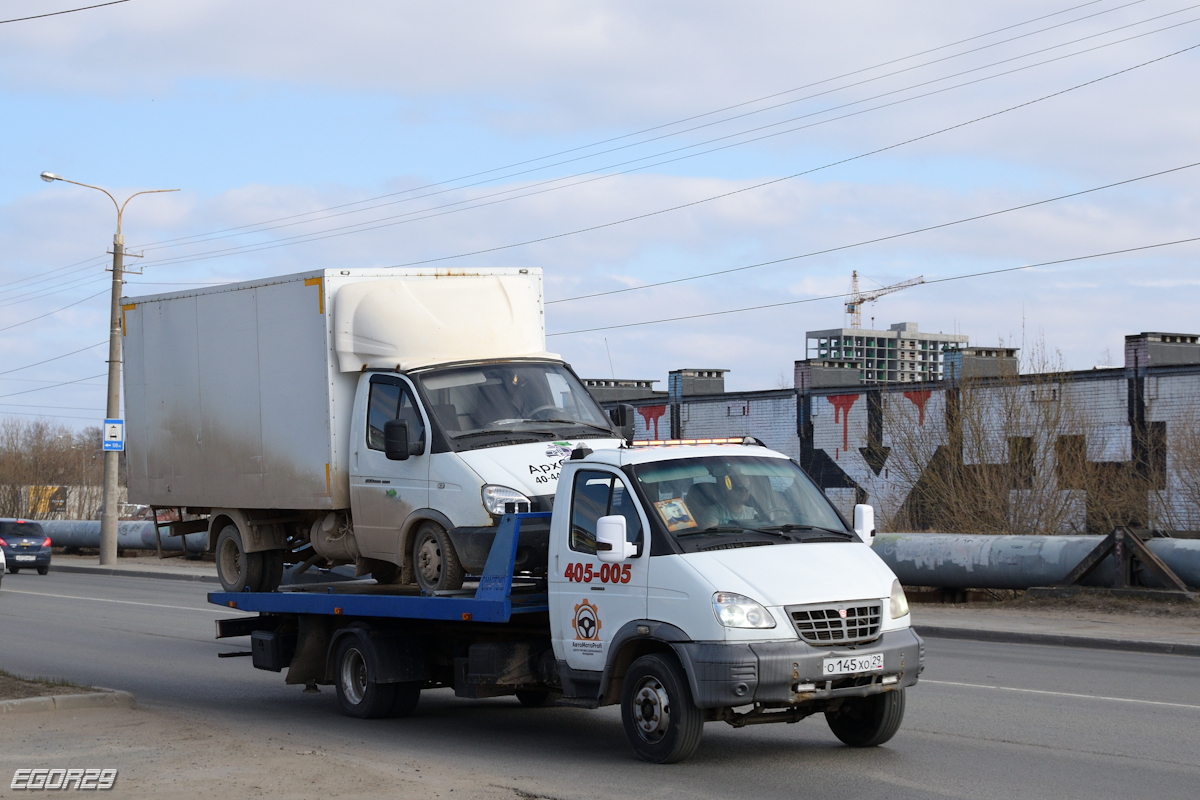 Архангельская область, № О 145 ХО 29 — ГАЗ-33106 "Валдай"