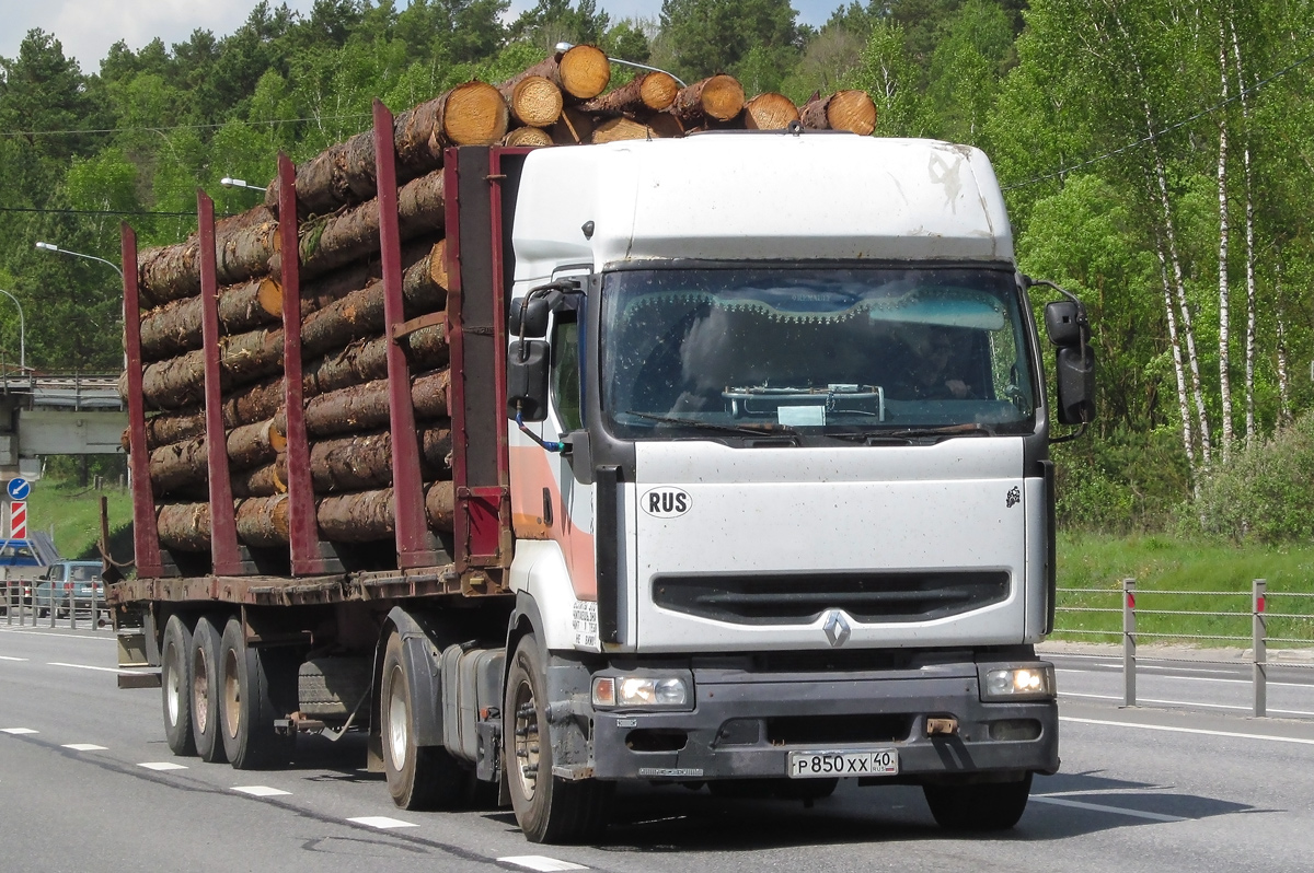 Калужская область, № Р 850 ХХ 40 — Renault Premium ('1996)