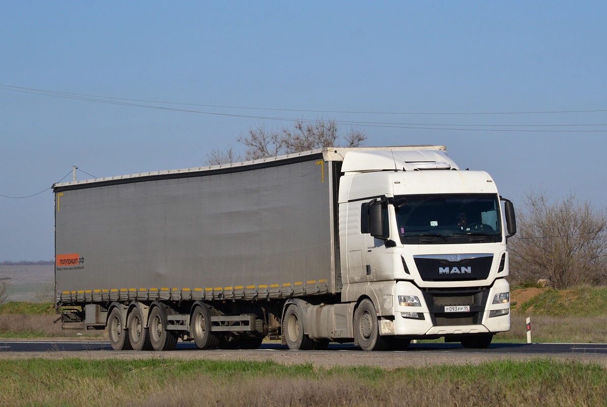 Чечня, № Р 093 РР 95 — MAN TGX ('2012) 18.440