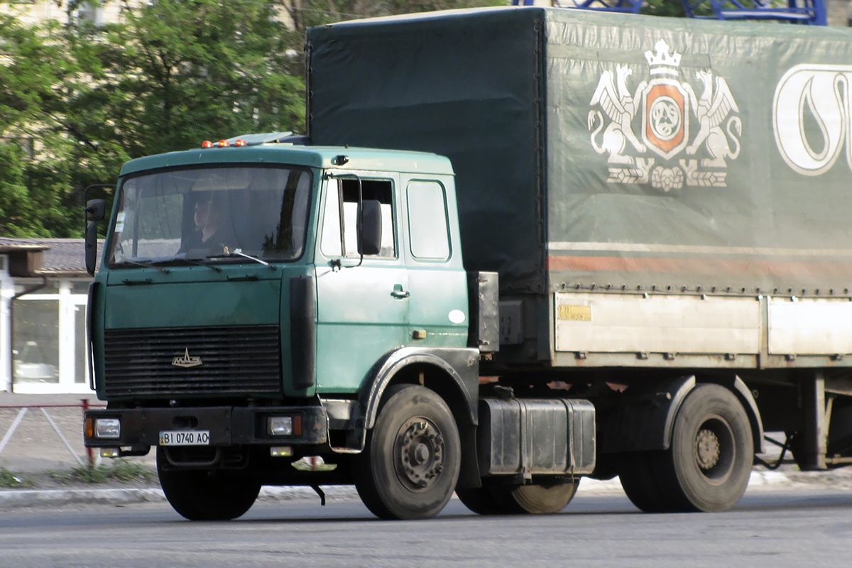 Полтавская область, № ВІ 0740 АО — МАЗ-54323 Полтавская область, № ВІ 0740 АО — МАЗ-54323