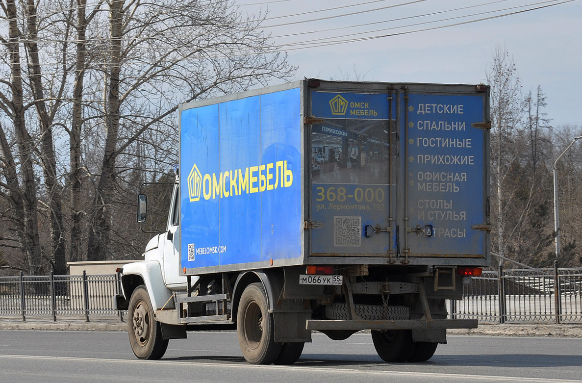 Омская область, № М 066 УК 55 — ГАЗ-3307