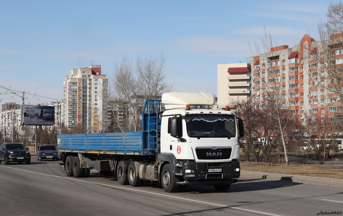 Красноярский край, № Т 668 НМ 124 — MAN TGS ('2007) 26.440 Красноярский край, № Т 668 НМ 124 — MAN TGS ('2007) 26.440