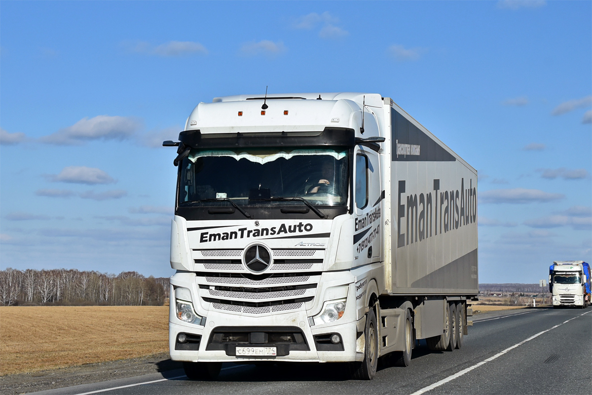 Челябинская область, № С 699 ЕМ 774 — Mercedes-Benz Actros '18 1851 [Z9M]