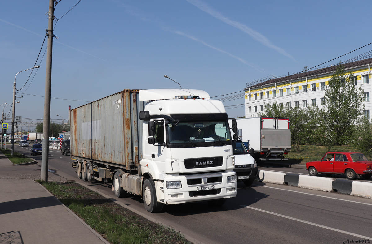 Красноярский край, № Е 838 ОХ 124 — КамАЗ-5490-T5(68) Красноярский край, № Е 838 ОХ 124 — КамАЗ-5490-T5(68)