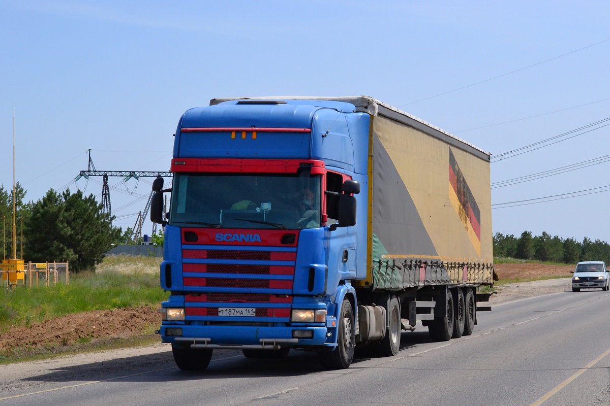 Волгоградская область, № Т 187 МА 161 — Scania ('1996) R124L