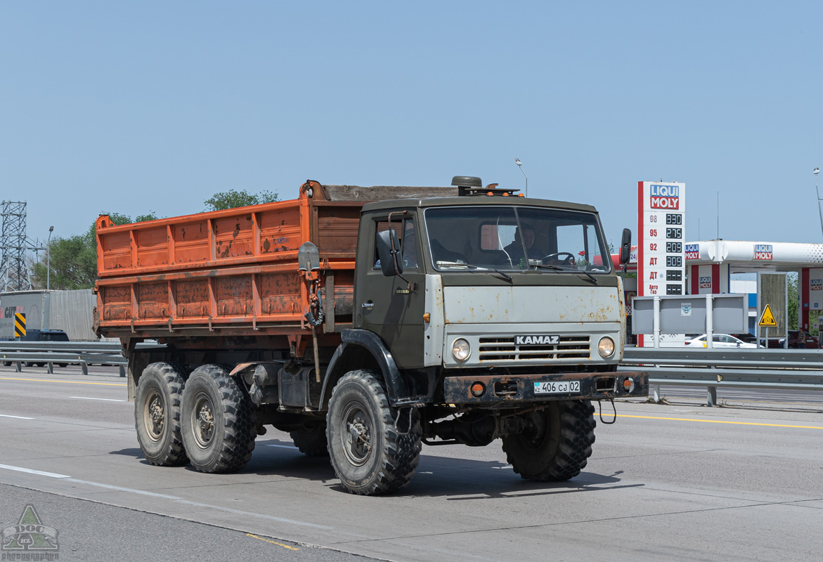 Алматы, № 406 CJ 02 — КамАЗ-43101