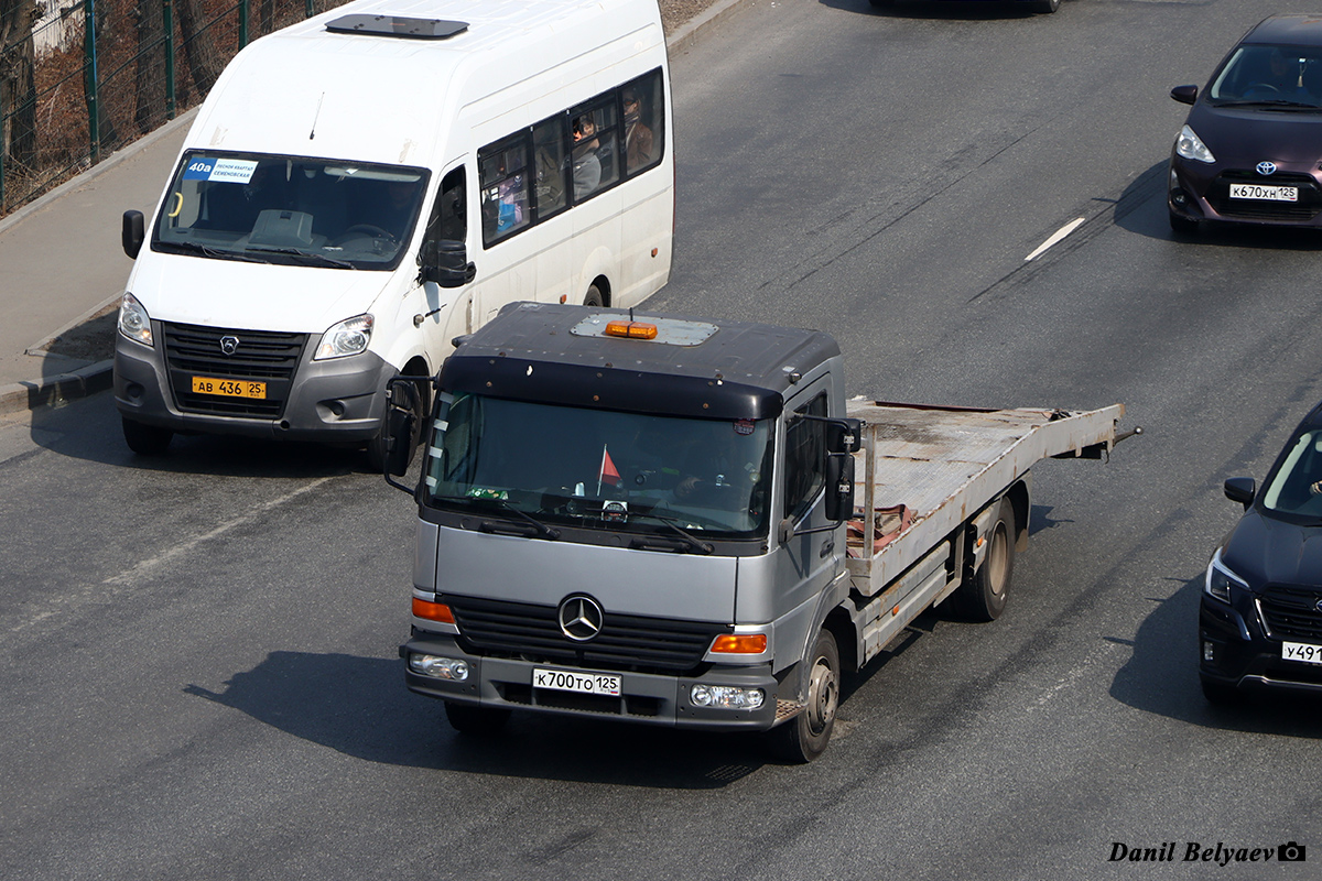 Приморский край, № К 700 ТО 125 — Mercedes-Benz Atego 818 Приморский край, № К 700 ТО 125 — Mercedes-Benz Atego 818
