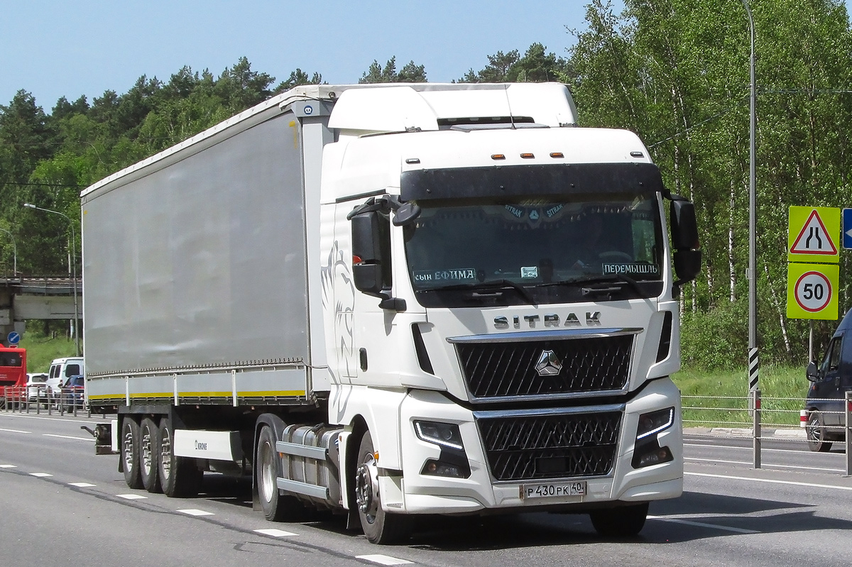 Калужская область, № Р 430 РК 40 — Sitrak C7H ZZ4186 MAX Калужская область, № Р 430 РК 40 — Sitrak C7H ZZ4186 MAX