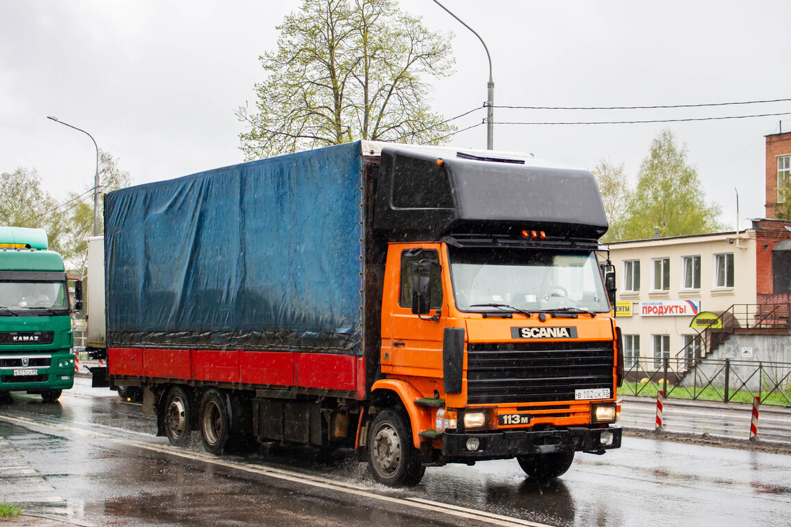 Новгородская область, № В 182 СК 53 — Scania (II) R113M