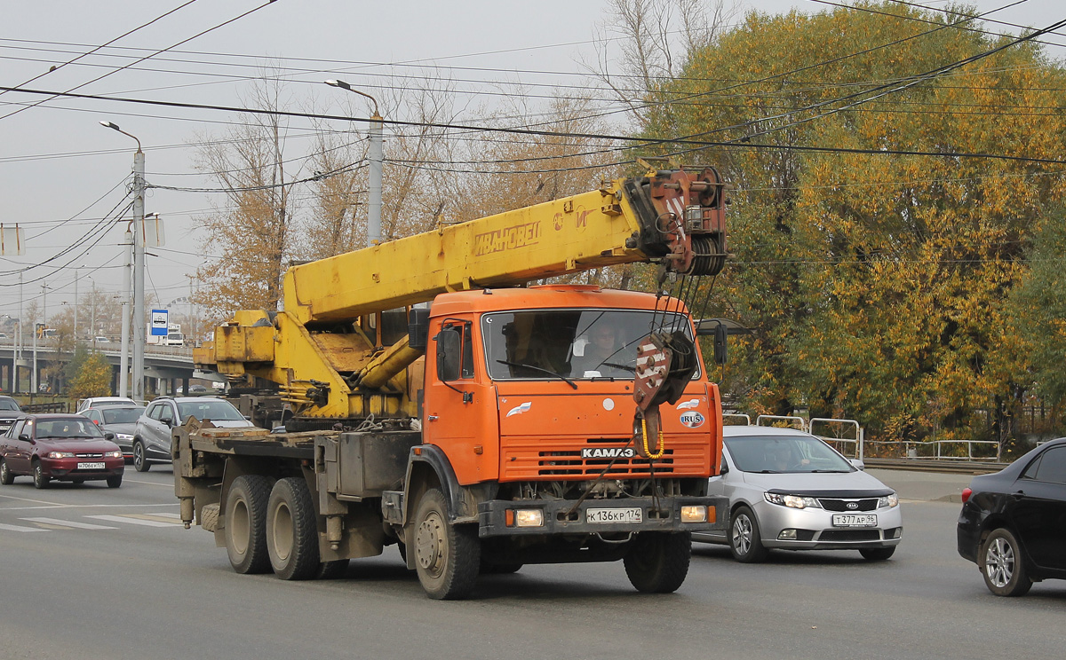 Челябинская область, № К 136 КР 174 — БАЗ-8029