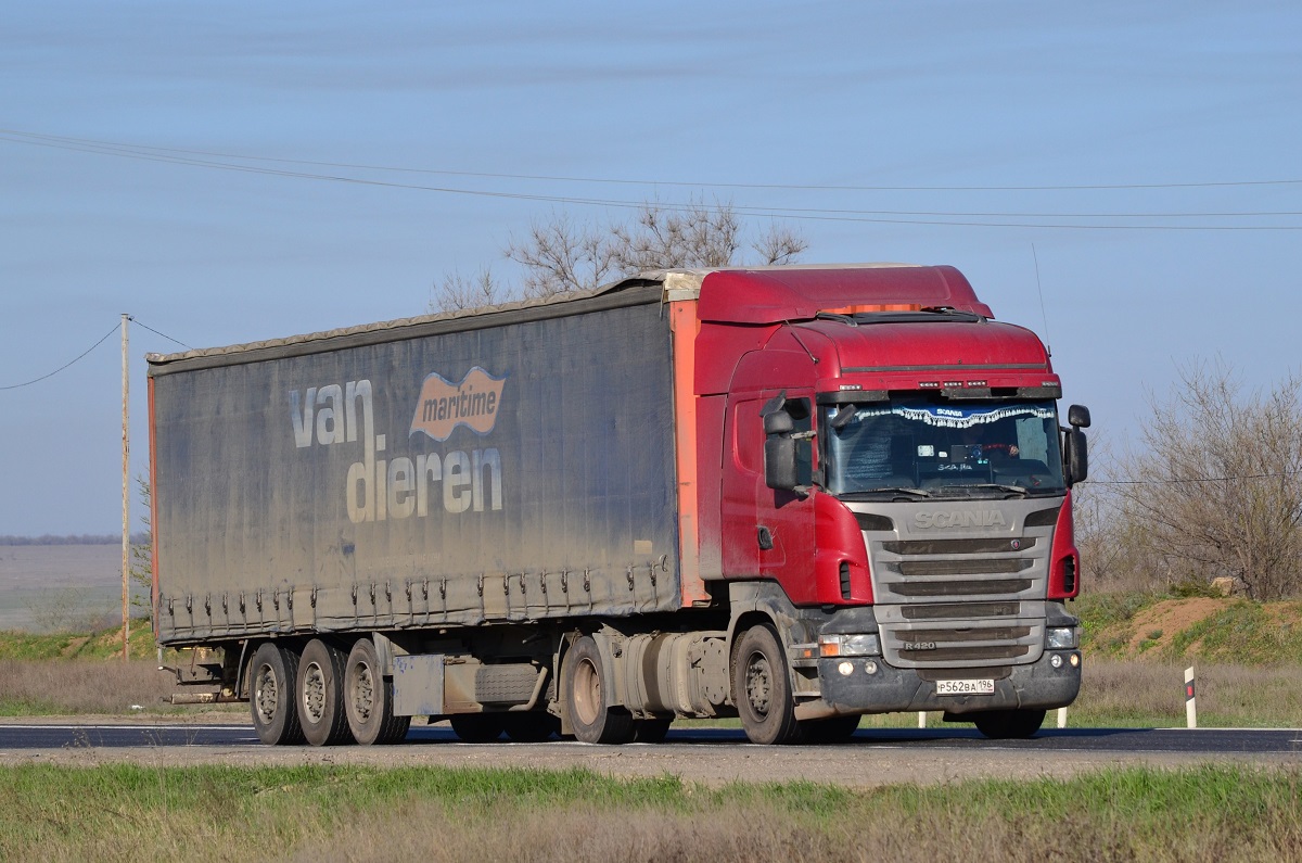 Свердловская область, № Р 562 ВА 196 — Scania ('2009) R420