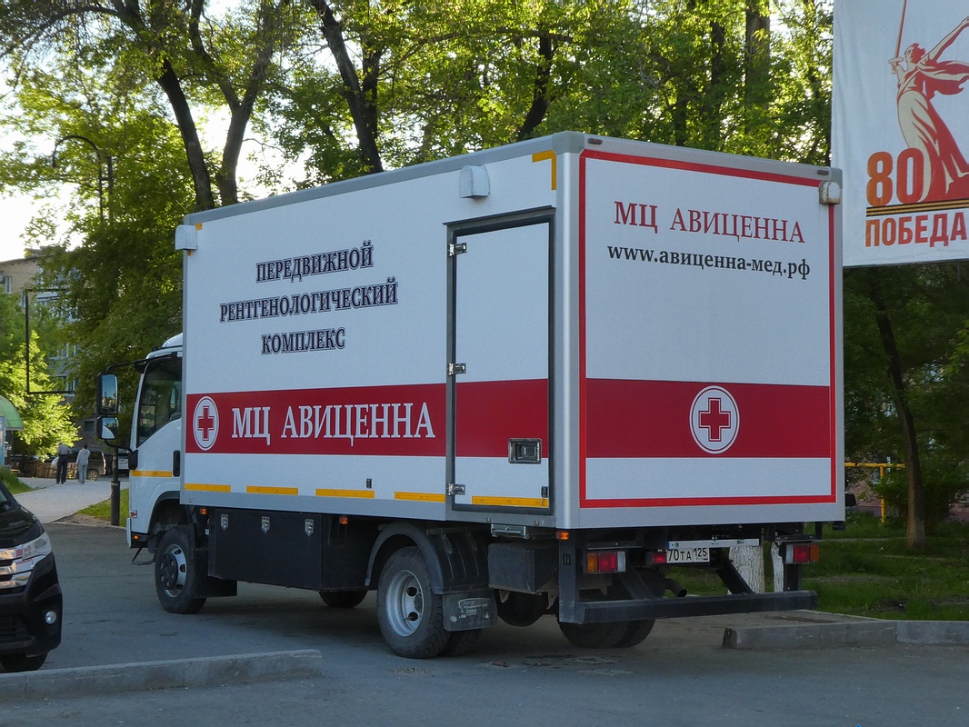 Приморский край, № Т 070 ТА 125 — Isuzu NPS75 [Z7X]
