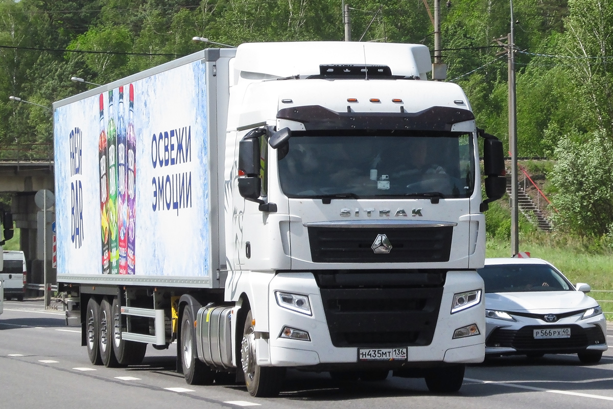 Воронежская область, № Н 435 МТ 136 — Sitrak C7H ZZ4186 Воронежская область, № Н 435 МТ 136 — Sitrak C7H ZZ4186