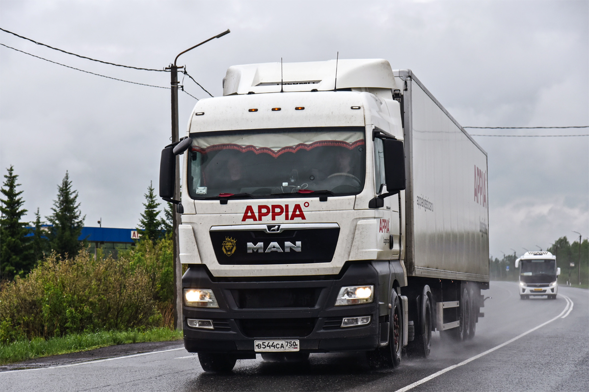 Москва, № В 544 СА 750 — MAN TGX ('2007) 18.400 Москва, № В 544 СА 750 — MAN TGX ('2007) 18.400