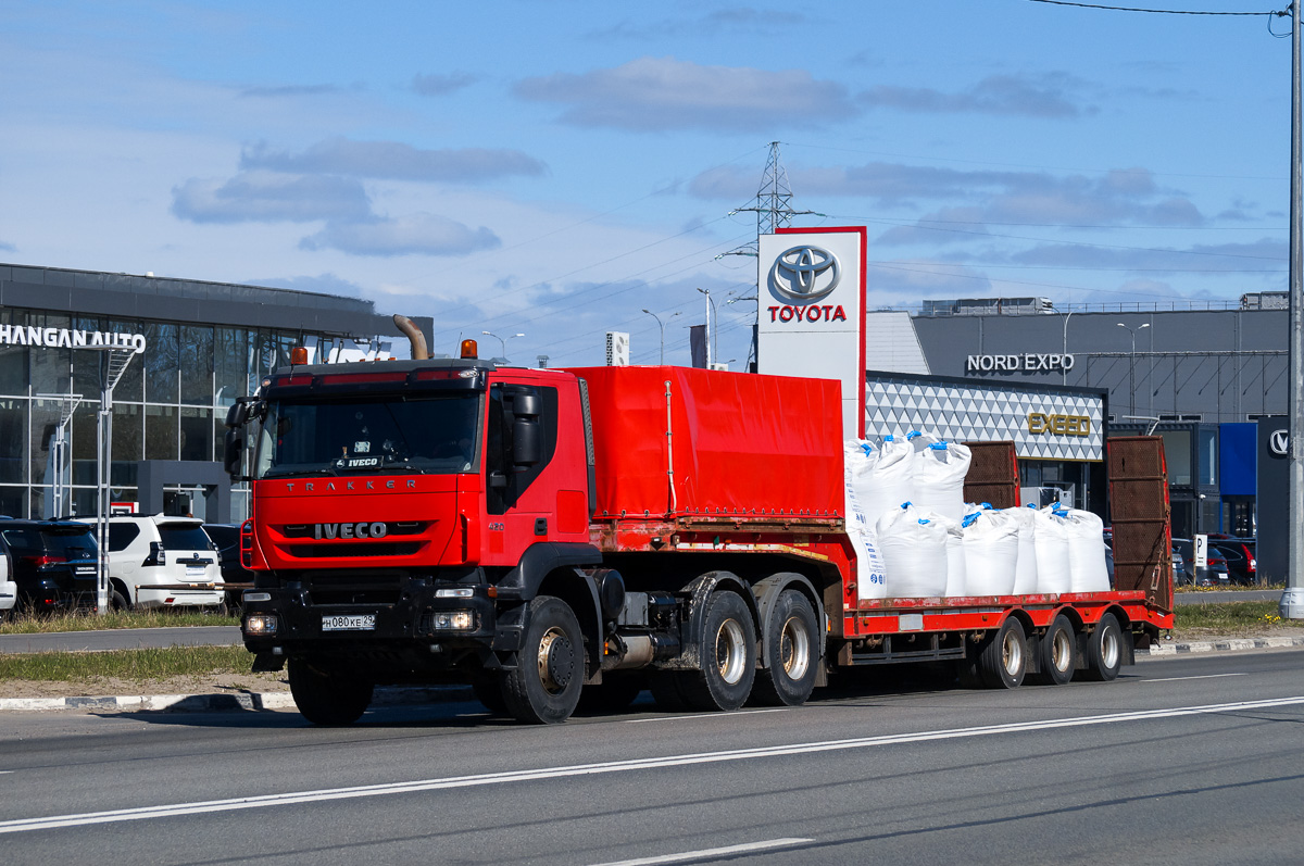 Архангельская область, № Н 080 КЕ 29 — IVECO Trakker ('2007) Архангельская область, № Н 080 КЕ 29 — IVECO Trakker ('2007)