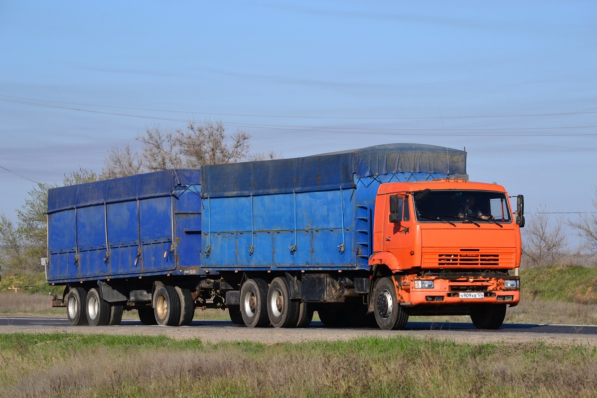 Ставропольский край, № Х 909 ХВ 124 — КамАЗ-6460 [646000]