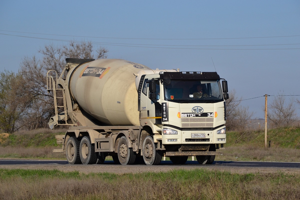 Волгоградская область, № О 388 АО 134 — FAW J6 (общая модель) Волгоградская область, № О 388 АО 134 — FAW J6 (общая модель)