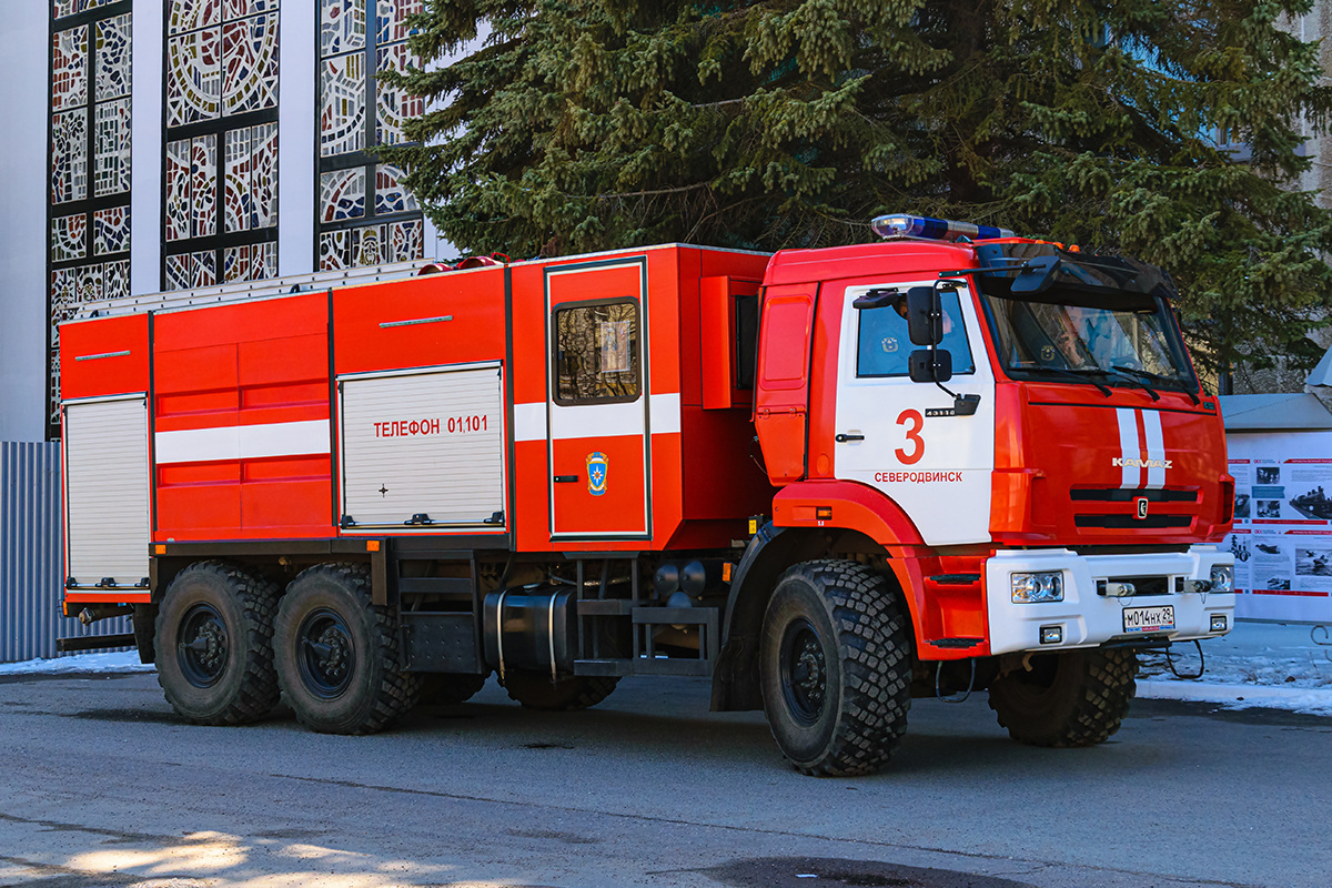Архангельская область, № М 014 НХ 29 — КамАЗ-43118-RF(08) [43118F-R]