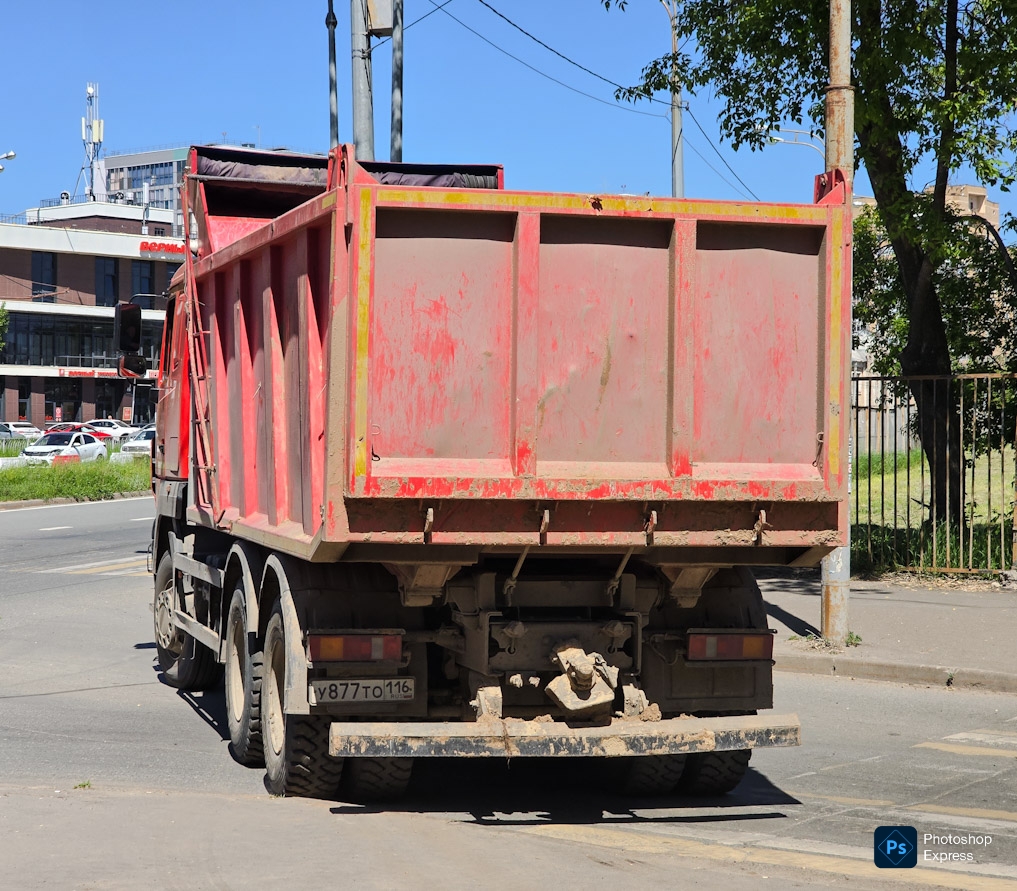 Татарстан, № У 877 ТО 116 — МАЗ-650108 Татарстан, № У 877 ТО 116 — МАЗ-650108