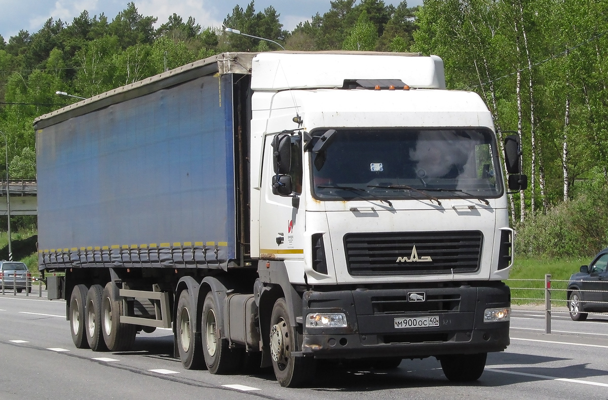 Калужская область, № М 900 ОС 40 — МАЗ-6430B9 Калужская область, № М 900 ОС 40 — МАЗ-6430B9