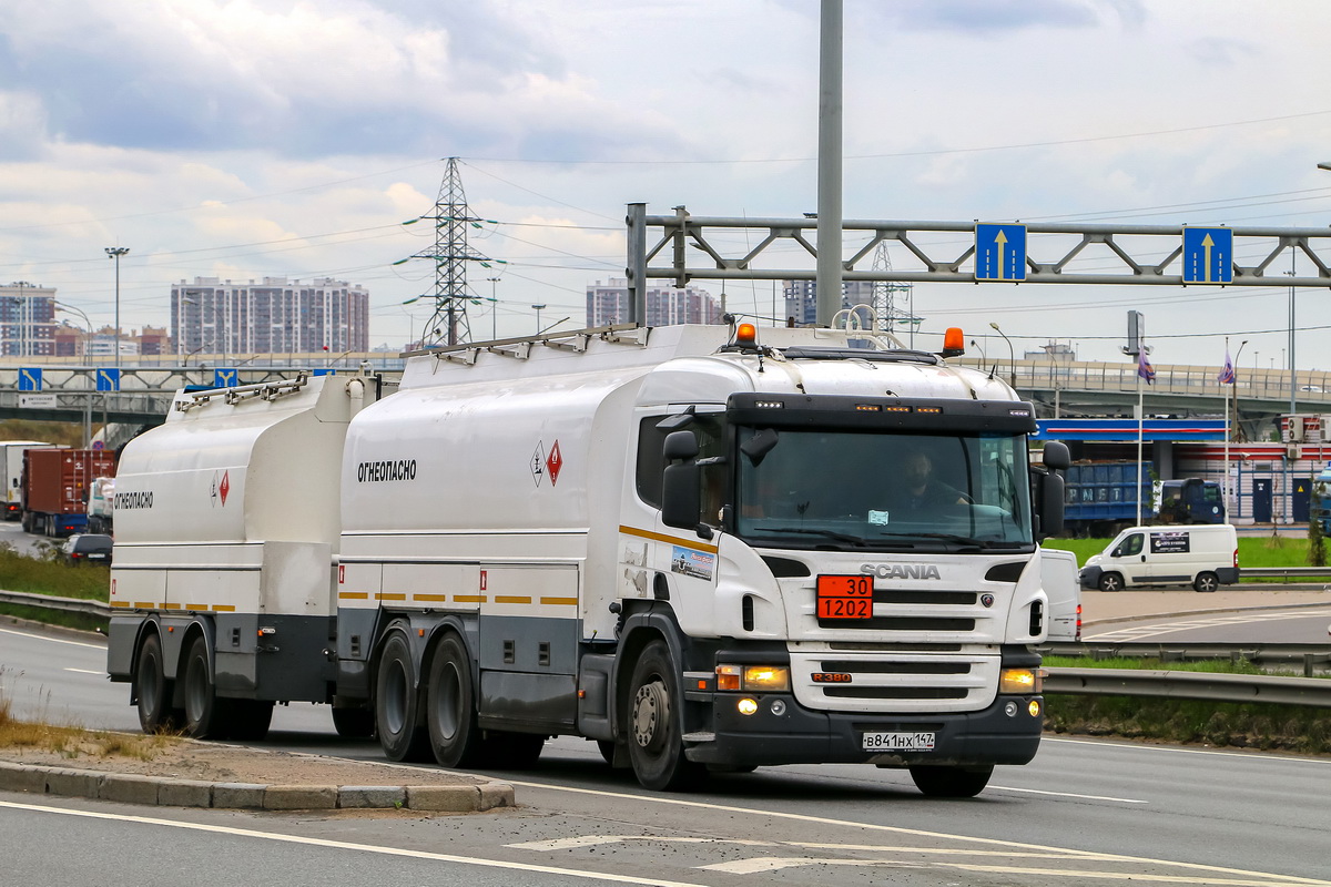 Ленинградская область, № В 841 НХ 147 — Scania ('2004) P380