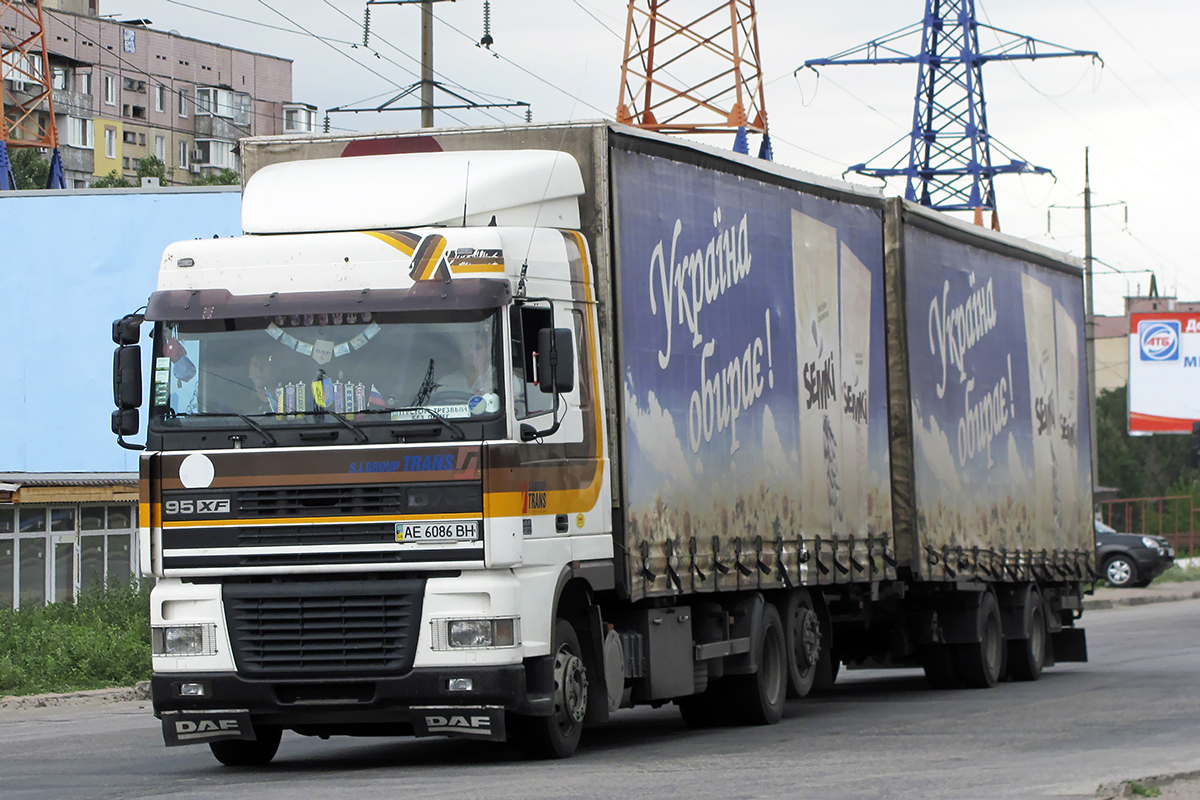 Днепропетровская область, № АЕ 6086 ВН — DAF 95XF FAR Днепропетровская область, № АЕ 6086 ВН — DAF 95XF FAR