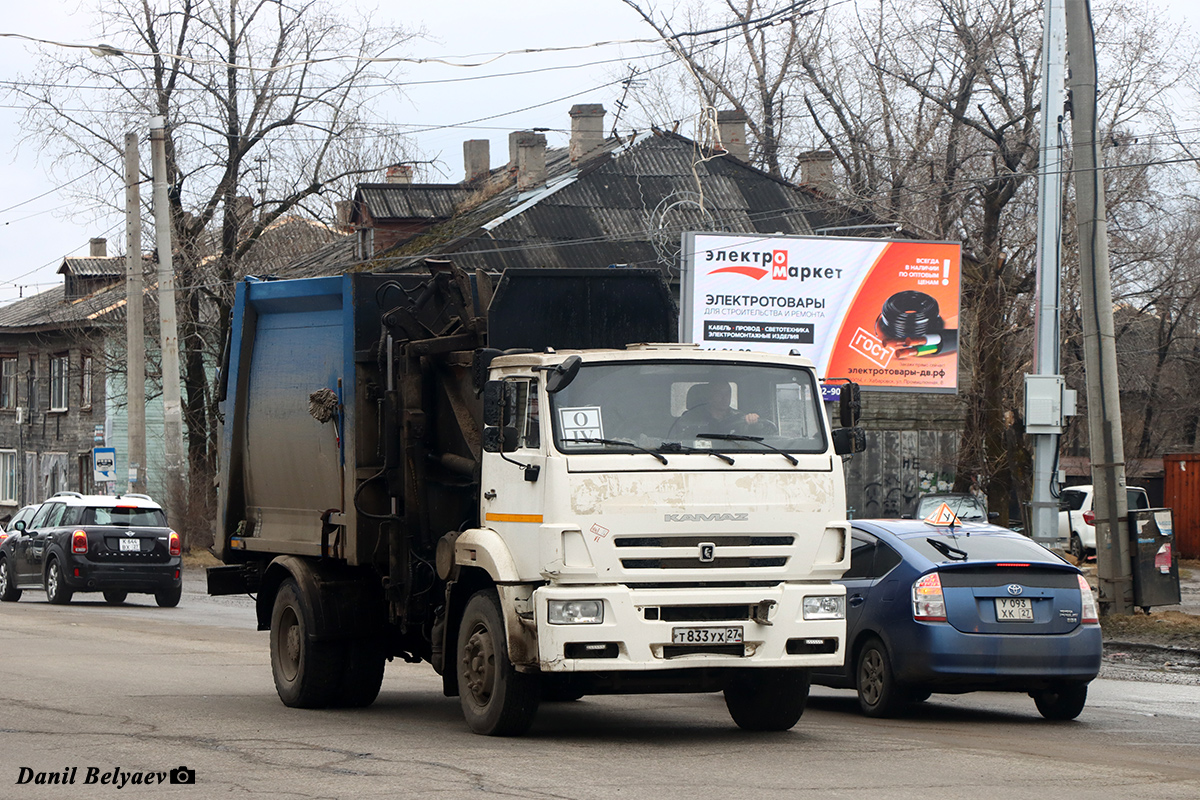 Хабаровский край, № Т 833 УХ 27 — КамАЗ-53605-A5(48)