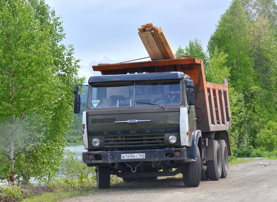 Кемеровская область, № В 149 ВУ 142 — КамАЗ-55111 (общая модель) Кемеровская область, № В 149 ВУ 142 — КамАЗ-55111 (общая модель)
