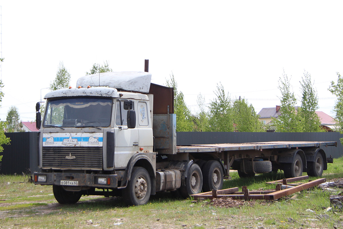 Рязанская область, № Е 081 УА 62 — МАЗ-642208 Рязанская область, № Е 081 УА 62 — МАЗ-642208