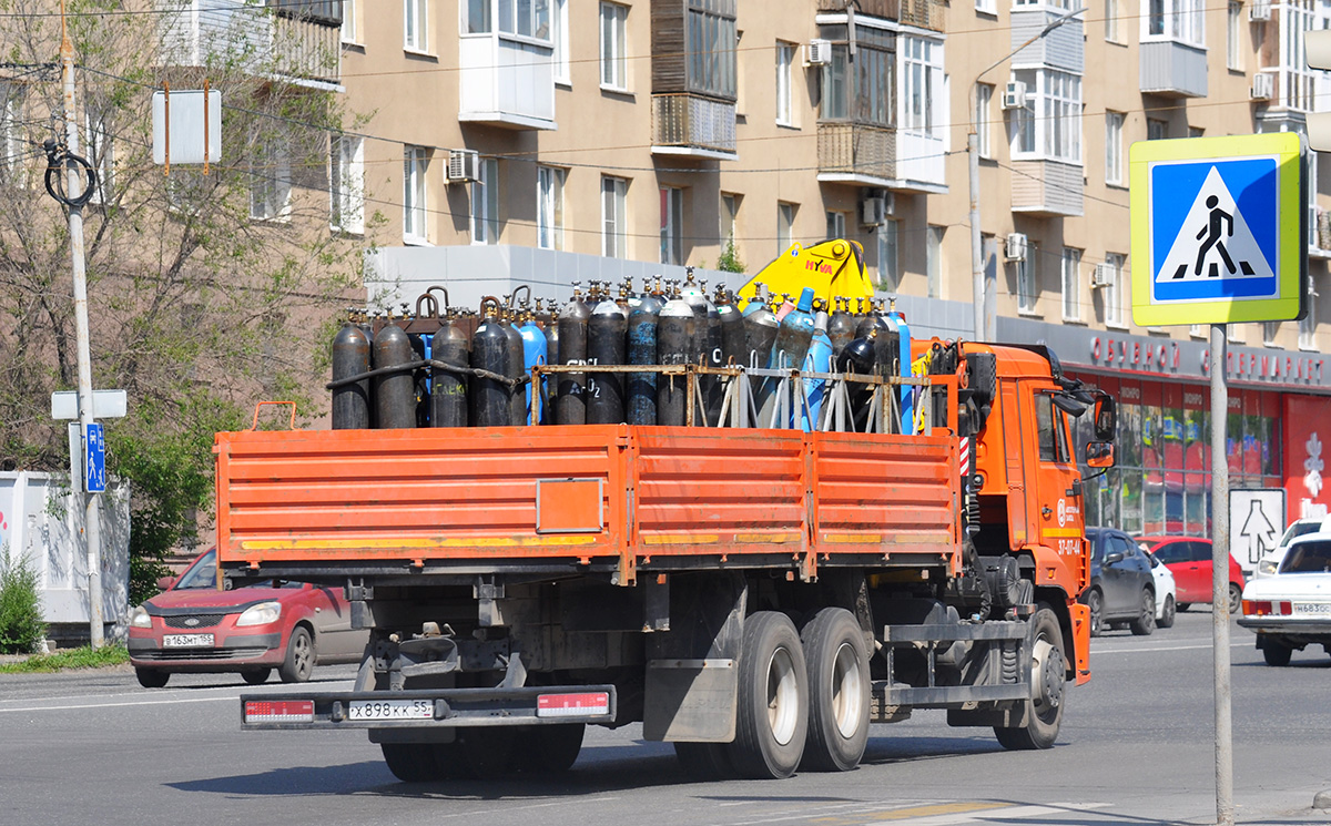 Омская область, № Х 898 КК 55 — КамАЗ-65115-50