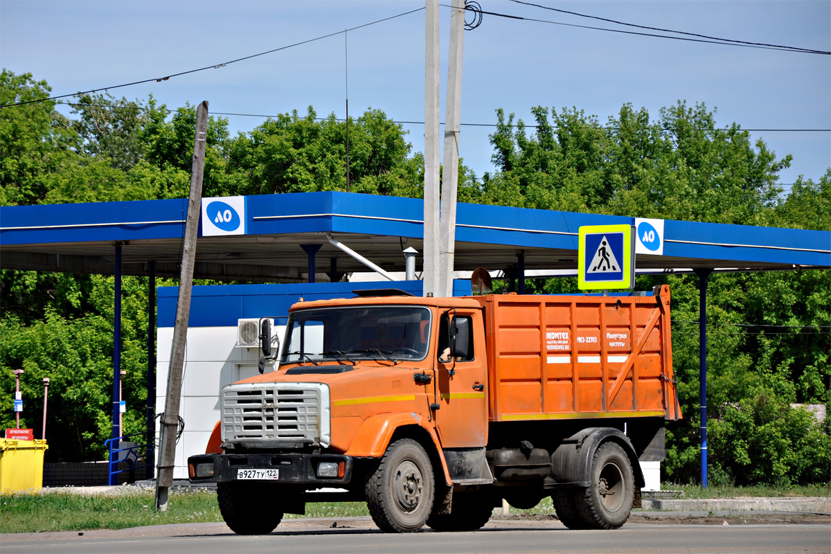 Алтайский край, № В 927 ТУ 122 — ЗИЛ-432932