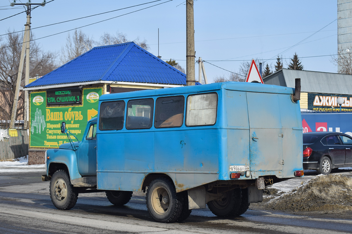 Алтайский край, № Х 986 ВУ 22 — ГАЗ-53-12