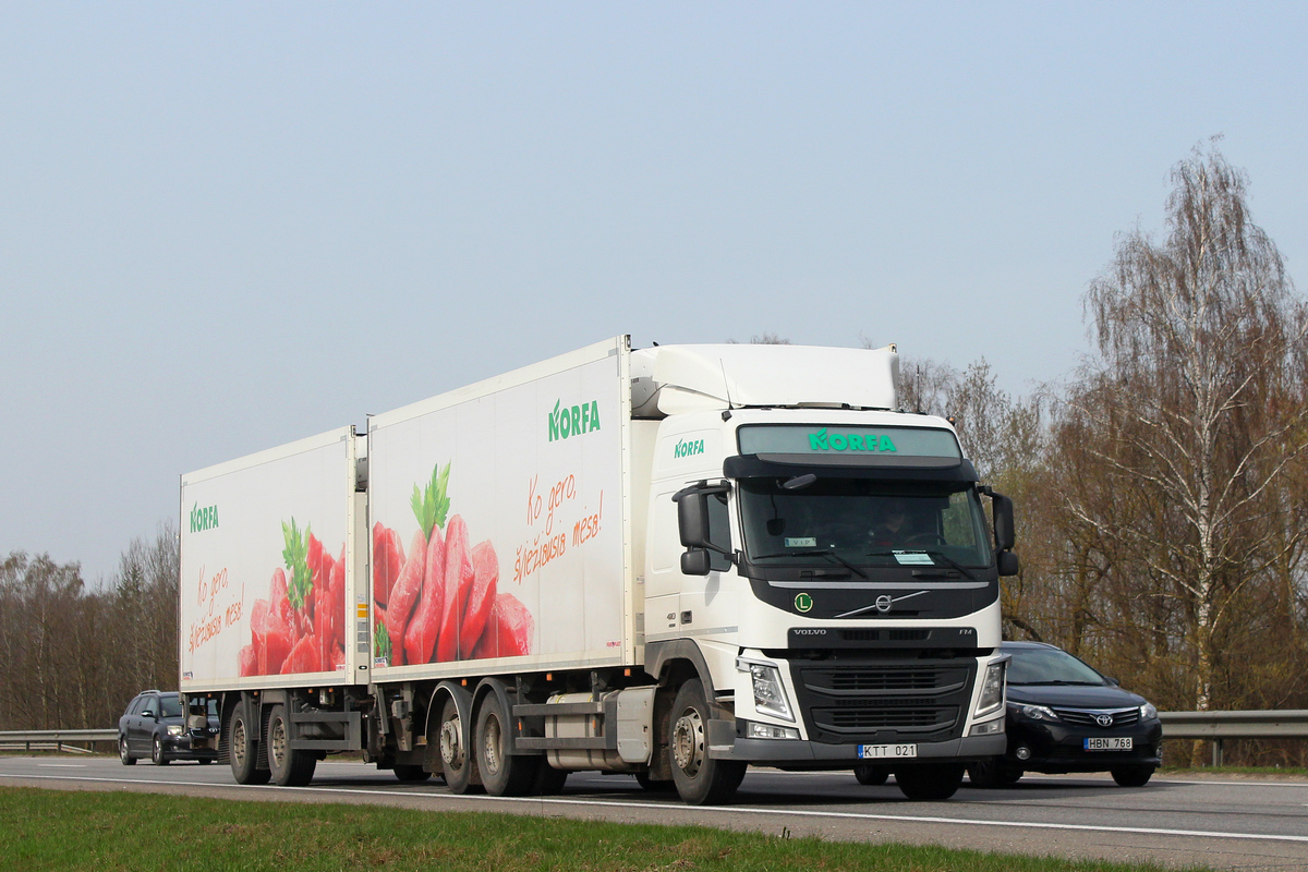 Литва, № KTT 021 — Volvo ('2013) FM.410 Литва, № KTT 021 — Volvo ('2013) FM.410