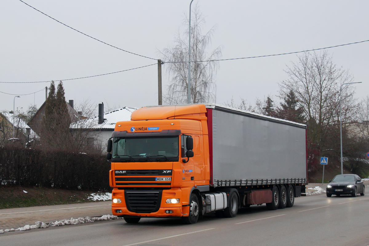 Литва, № MBM 658 — DAF XF105 FT