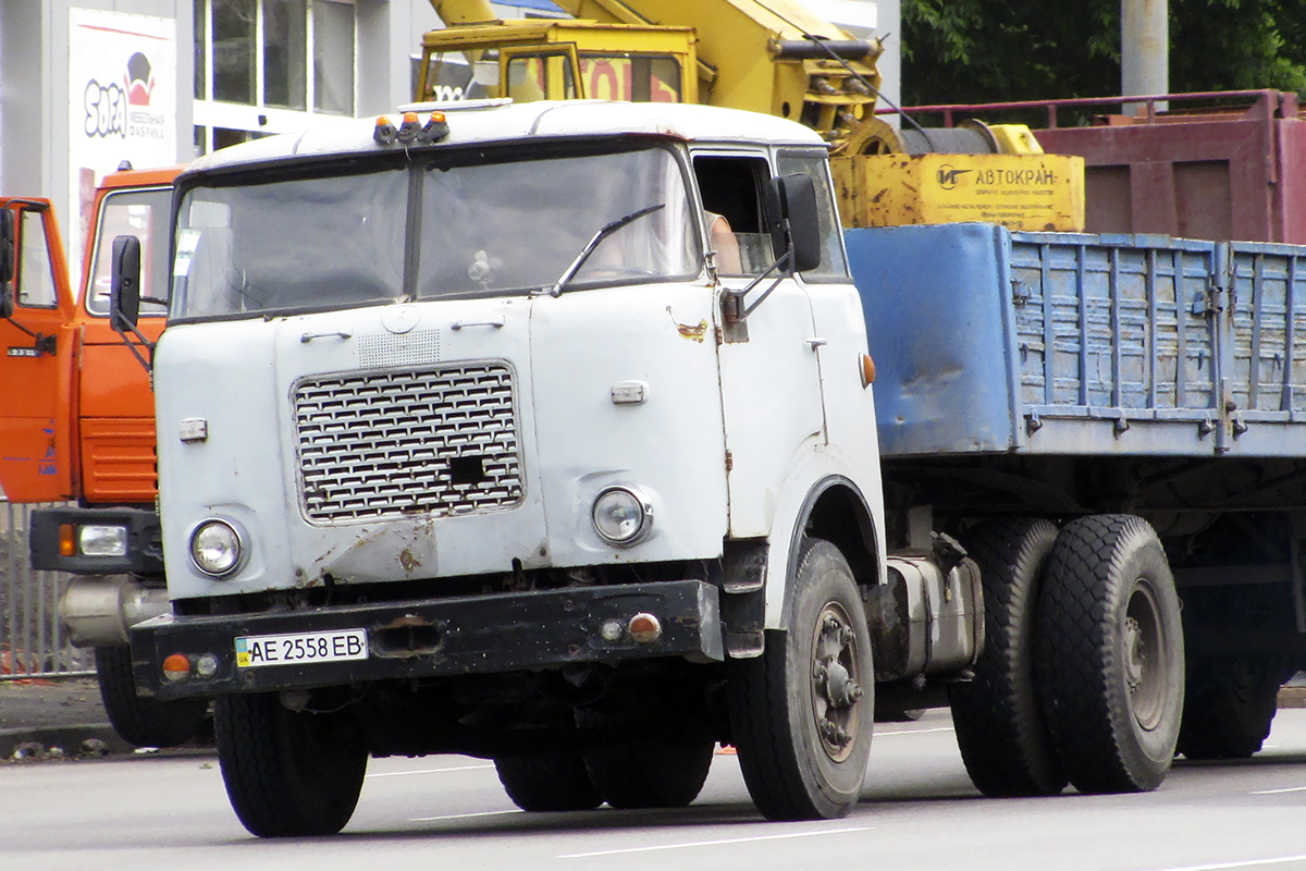 Днепропетровская область, № АЕ 2558 ЕВ — Škoda 706 RTTN Днепропетровская область, № АЕ 2558 ЕВ — Škoda 706 RTTN