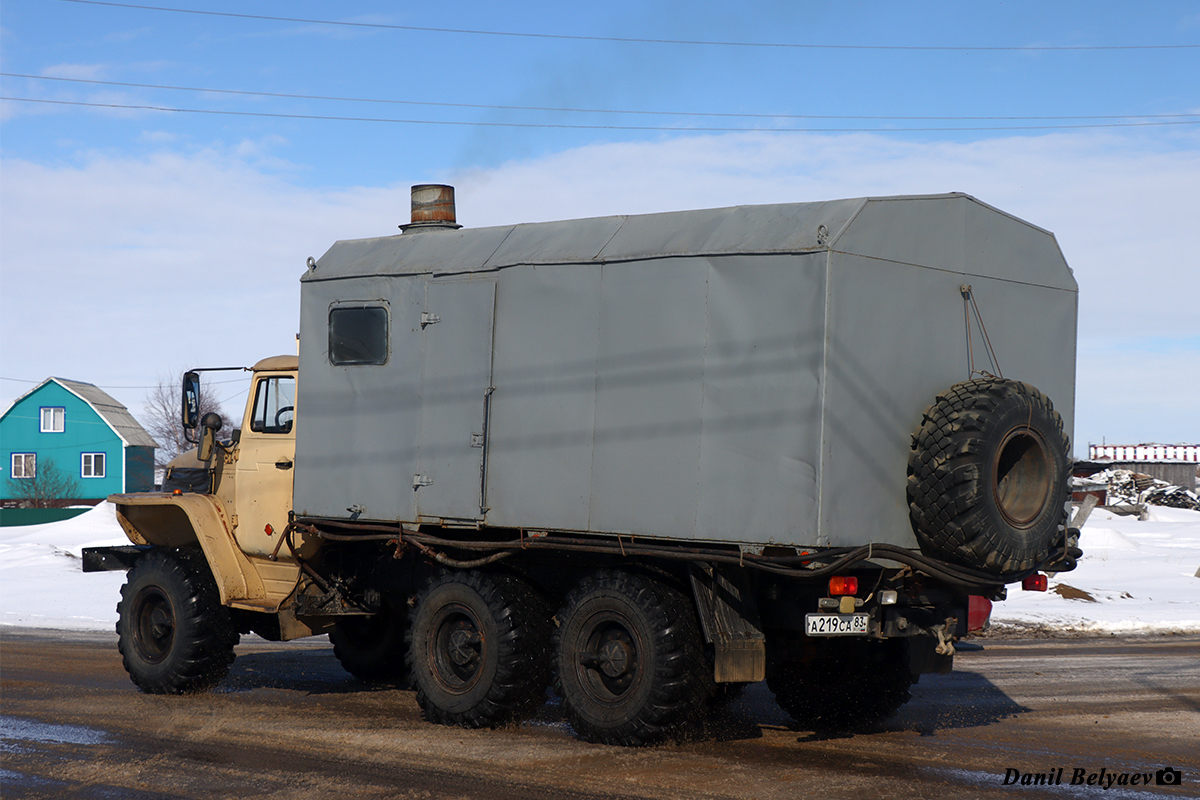 Ненецкий автономный округ, № А 219 СА 83 — Урал-4320-10 Ненецкий автономный округ, № А 219 СА 83 — Урал-4320-10