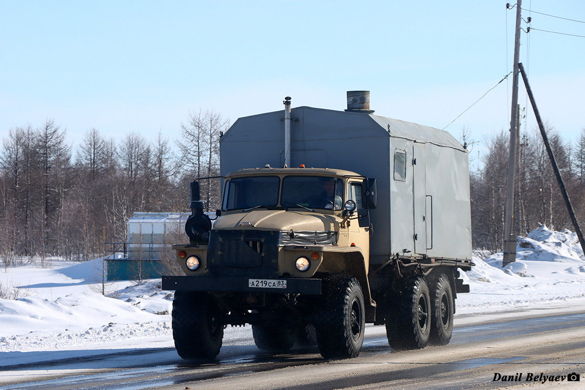 Ненецкий автономный округ, № А 219 СА 83 — Урал-4320-10
