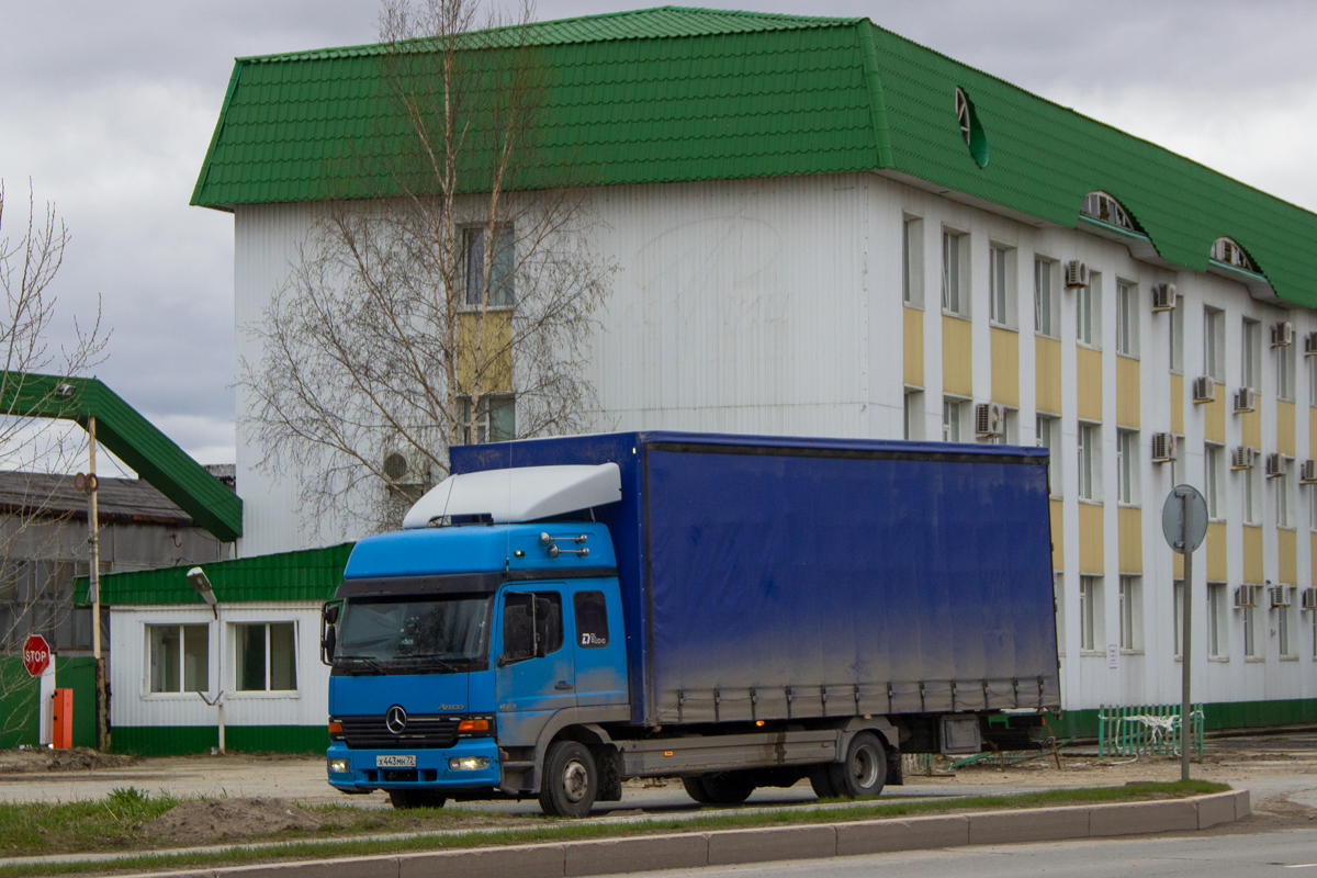 Тюменская область, № Х 443 МН 72 — Mercedes-Benz Atego 823