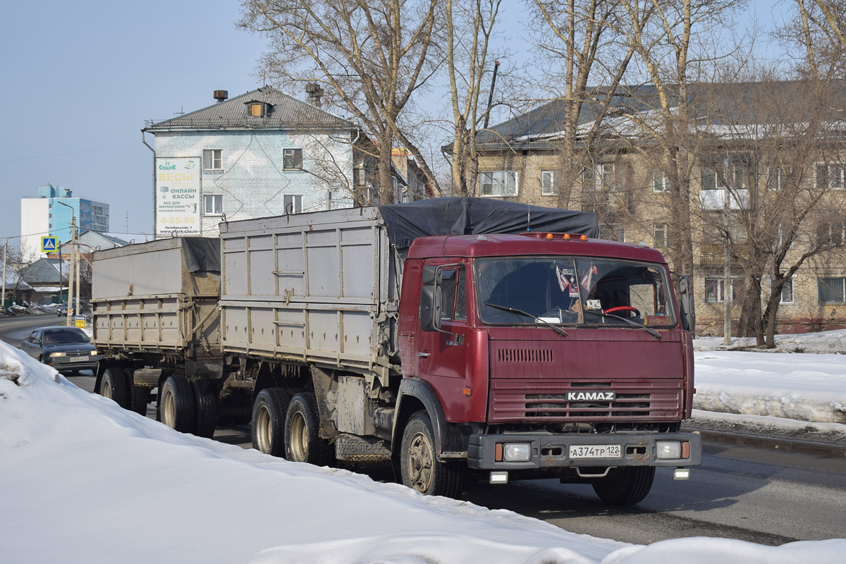 Алтайский край, № А 374 ТР 122 — КамАЗ-5320 Алтайский край, № А 374 ТР 122 — КамАЗ-5320