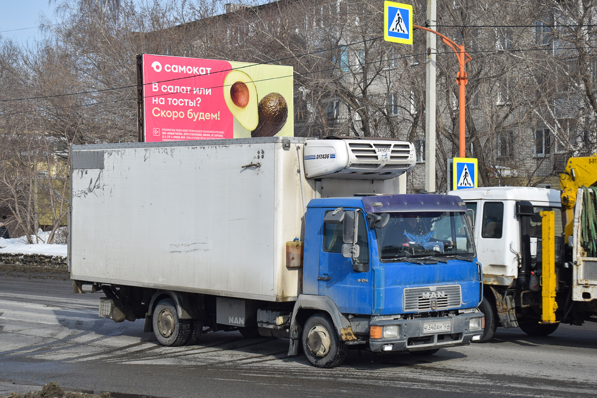 Алтайский край, № Е 340 АН 122 — MAN LE (общая модель)