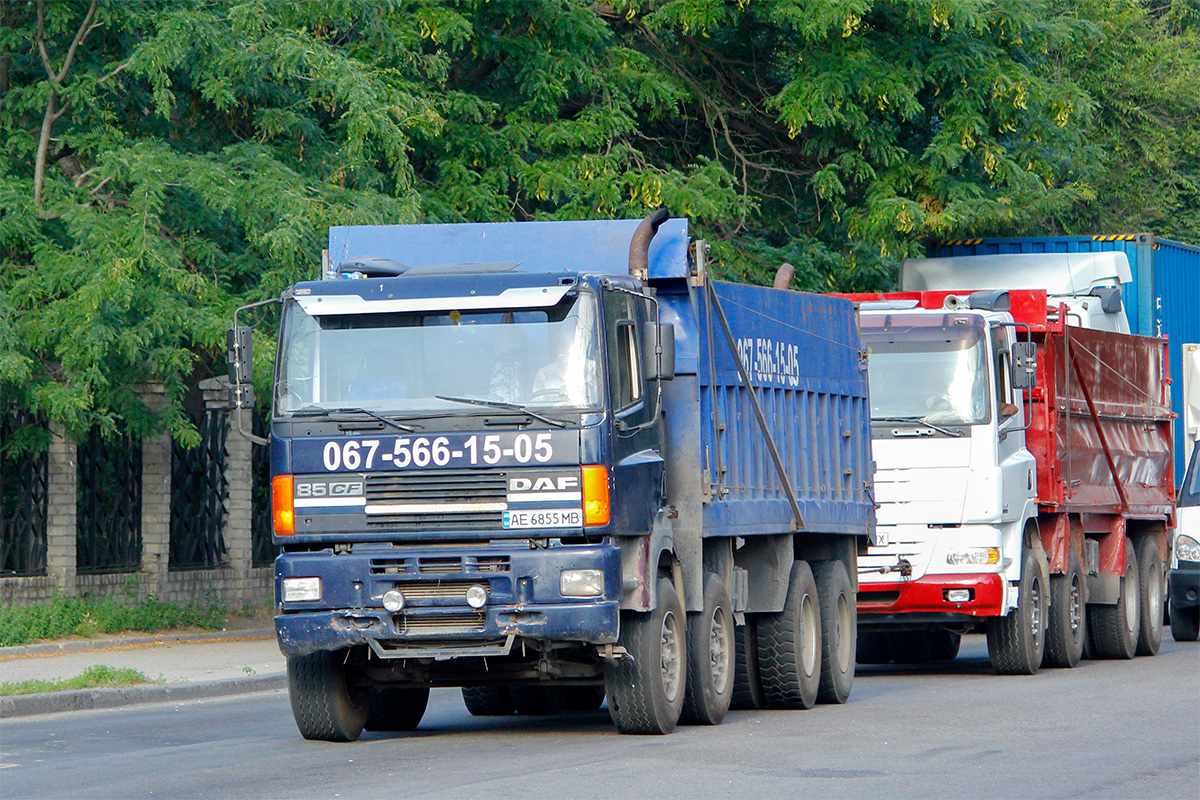Днепропетровская область, № АЕ 6855 МВ — DAF 85 (CF) FAD Днепропетровская область, № АЕ 6855 МВ — DAF 85 (CF) FAD