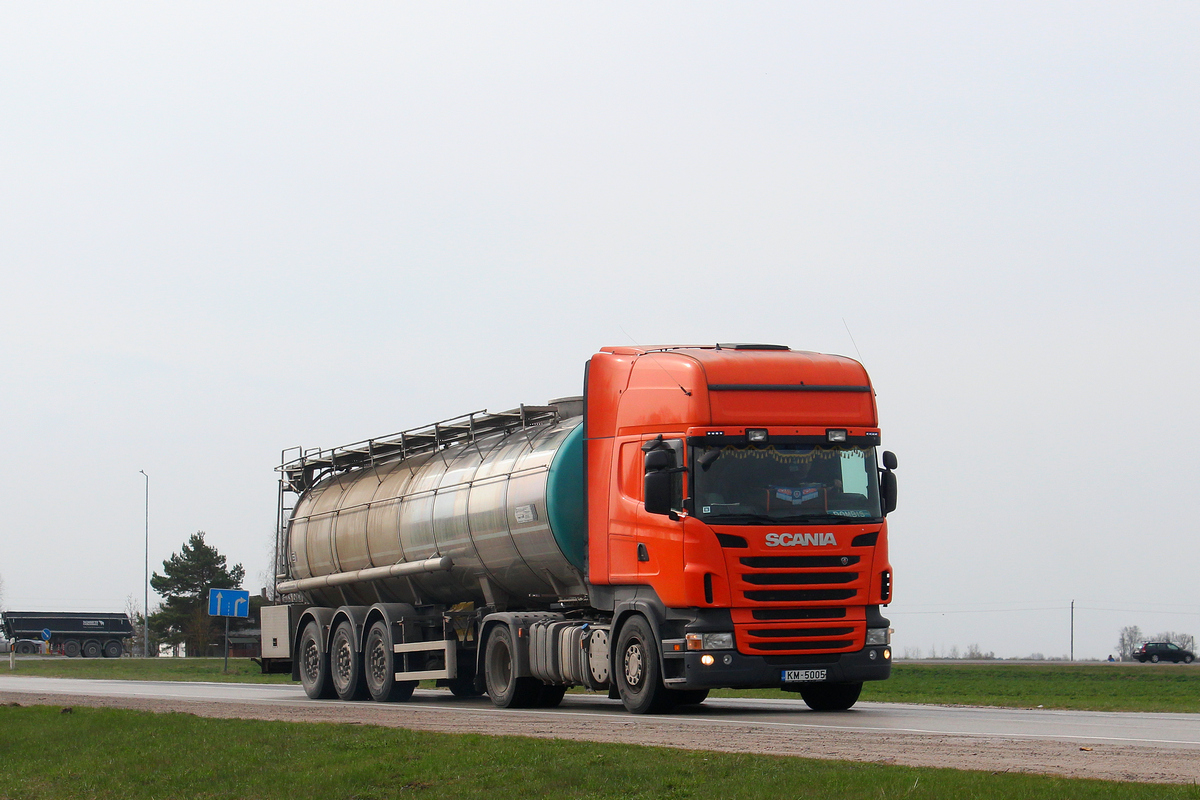 Латвия, № KM-5005 — Scania ('2009, общая модель)