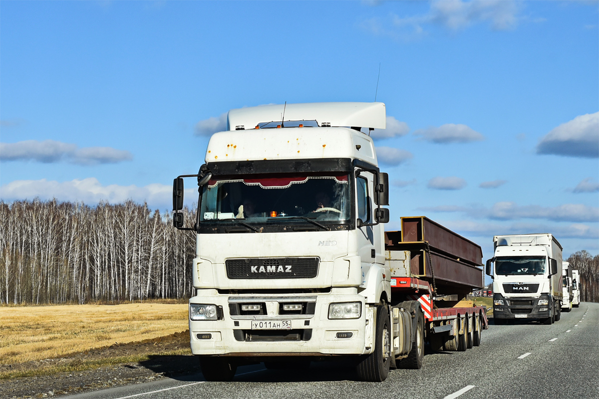 Омская область, № У 011 АН 55 — КамАЗ-5490-S5(87) Омская область, № У 011 АН 55 — КамАЗ-5490-S5(87)