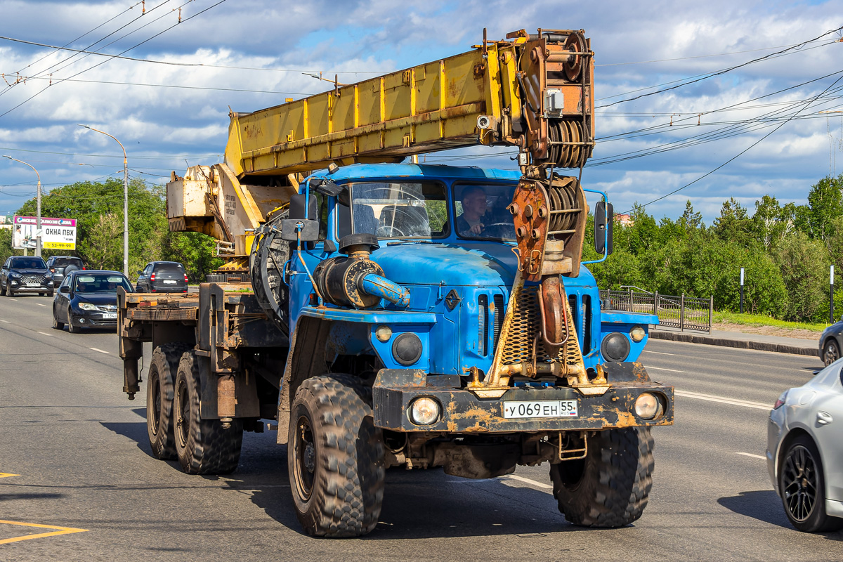 Омская область, № У 069 ЕН 55 — Урал-4320-40 Омская область, № У 069 ЕН 55 — Урал-4320-40